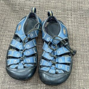 Keen Newport Youth Blue Waterproof Hiking Sandals shoes 1006516 Size 3Y